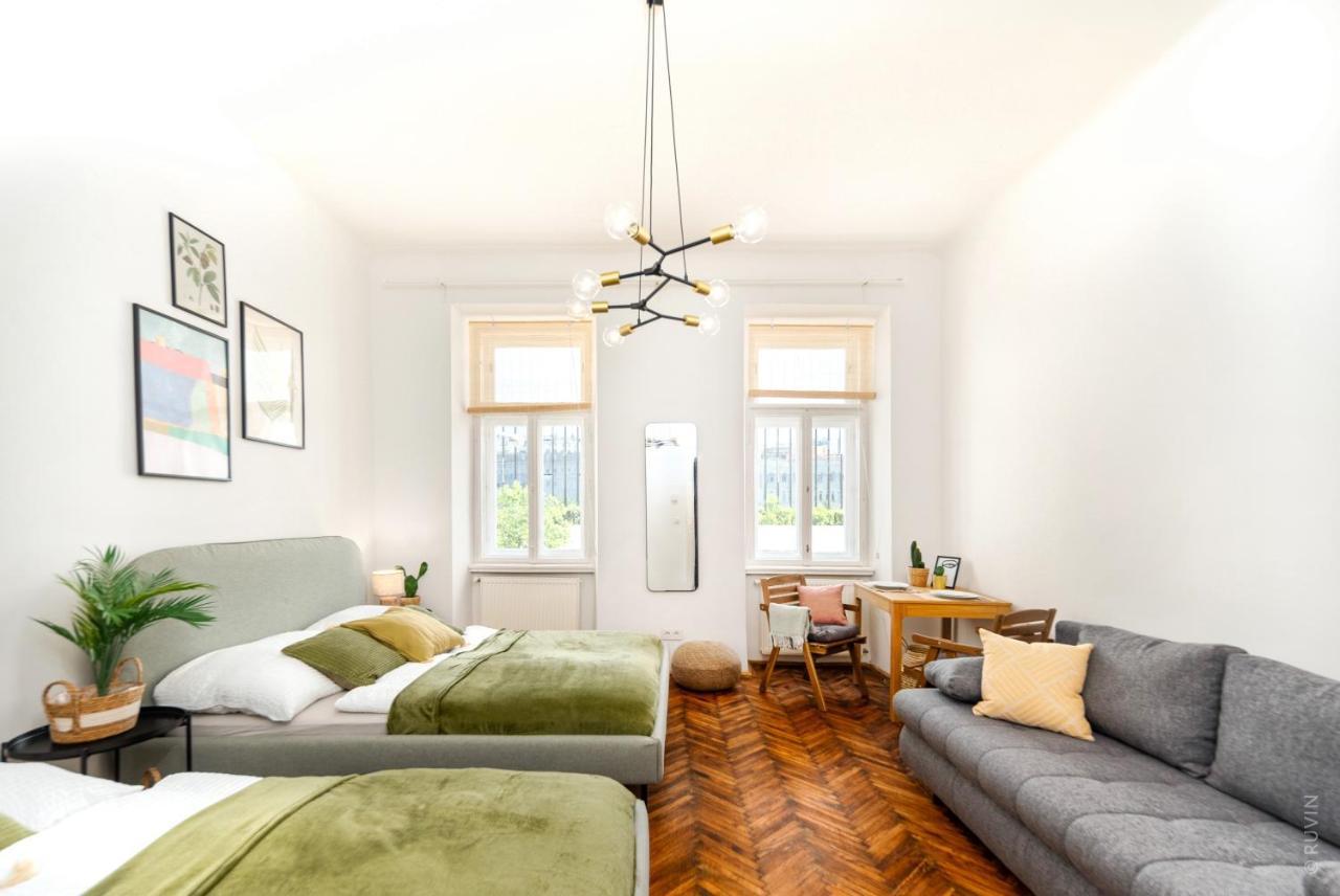 Designer Apartment, Central, Next To Danube Viena Exterior foto